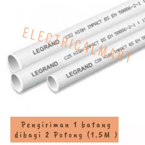 Foto Produk LEGRAND PIPA CONDUIT Putih 20mm / Pipa Listrik 20mm dari ElectricalMART ID