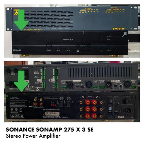 Channel Power Amplifier Impor Bekas 