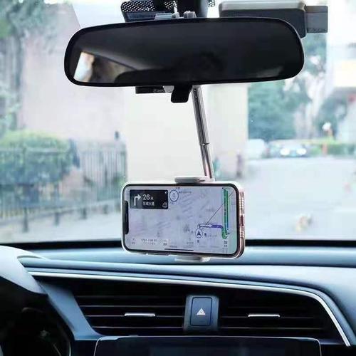 Gambar Holder Hp Mobil Jepit Spion Jok Mobil 360 Derajat Car Holder HD33 dari SmartClick Kab. Tangerang Tokopedia