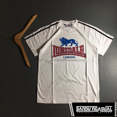 Jual T-SHIRT LONSDALE LONDON (WHITE 