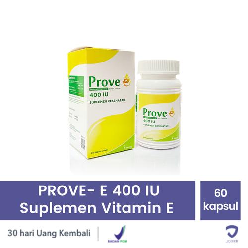 Gambar PROVE- E 400 IU - 60 KAPSUL dari Jovee Jakarta Selatan Tokopedia