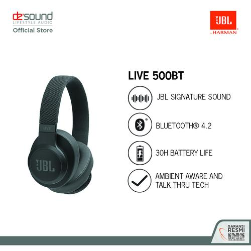 Promo JBL Live 500BT Wireless Over Ear 