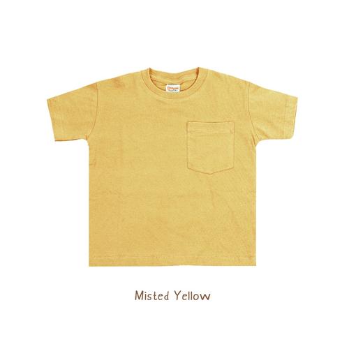 Foto Produk Kaos Anak - Booyah Pocket Tees (6-10 TAHUN) - Misted Yellow, 6Years dari Booyahkids