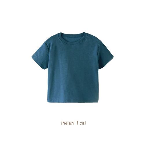Gambar Kaos Anak - Booyah Basic Tee (6-10TAHUN) - Indian Teal, 6Years dari Booyahkids Kab. Tangerang Tokopedia