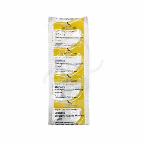 Gambar DEHISTA 4 MG STRIP 10 KAPLET dari Apotek Ndang Sehat Kab. Malang Tokopedia