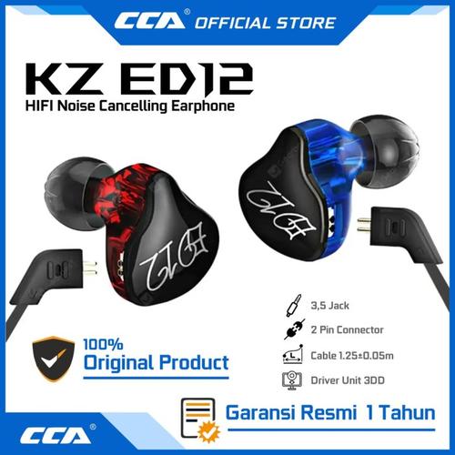 Promo KZ ED12 with Mic 1DD In Ear 