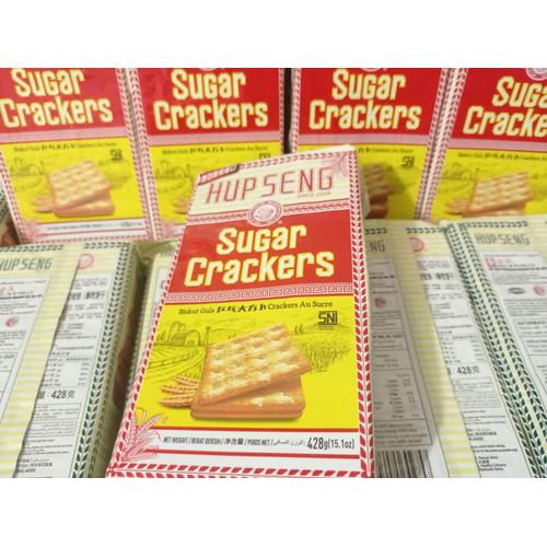 Foto Produk HUPSENG HUP SENG Biskuit Cream Crackers / Biscuit Polos Manis Sayur - Manis dari Lim Yong