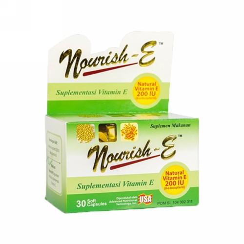 Foto Produk NOURISH E 200 IU BOX 30 SOFTGEL dari Apotek Agitha Farma