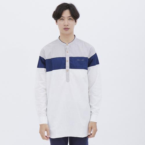 Gambar M231 Koko Kurta Pria Panjang Abu 1541B - s dari M231 Official Store Kab. Tangerang Tokopedia