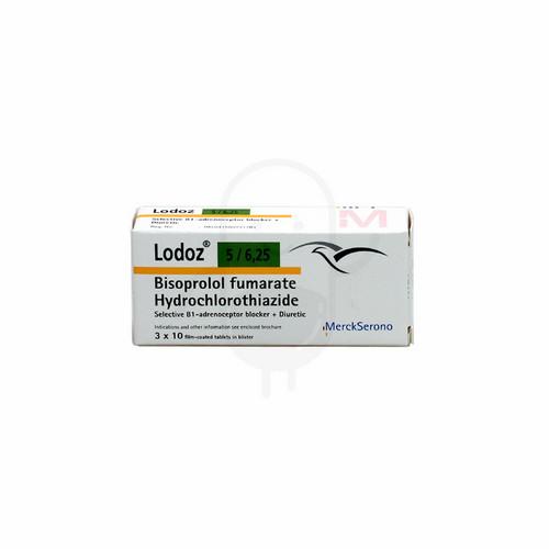Gambar LODOZ 5/ 6.25 MG BOX 30 TABLET dari Apotek Golden Star JKT Jakarta Barat Tokopedia