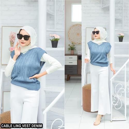 Jual Rompi Rajut Wanita Polos Motif 