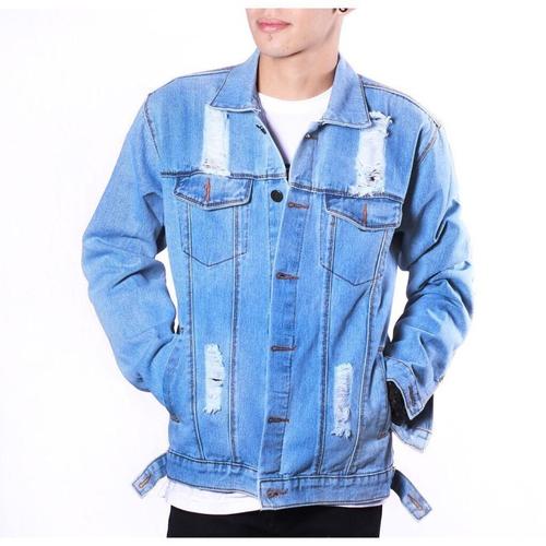 Jual COD JAKET JEANS DENIM JACKET PRIA 