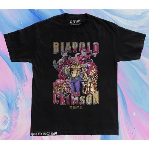 Jual Kaos King Crimson Diavolo Jojo 