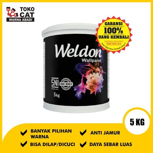 Jual Cat Tembok Weldon 5 Kg BRILLIANT WHITE Kota Tangerang Toko