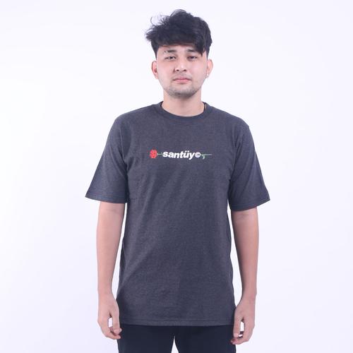 Jual Heyho - Santuy TShirt Flower Grey 