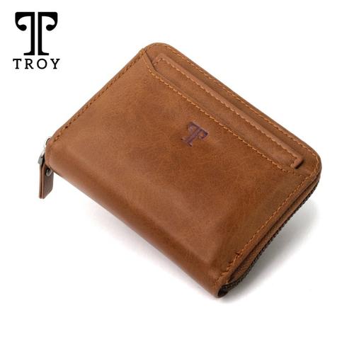 Gambar Dompet Pria Wanita Troy Classic Avero Horo Bahan Kulit - Avero Coklat dari Troy Official Shop Jakarta Utara Tokopedia