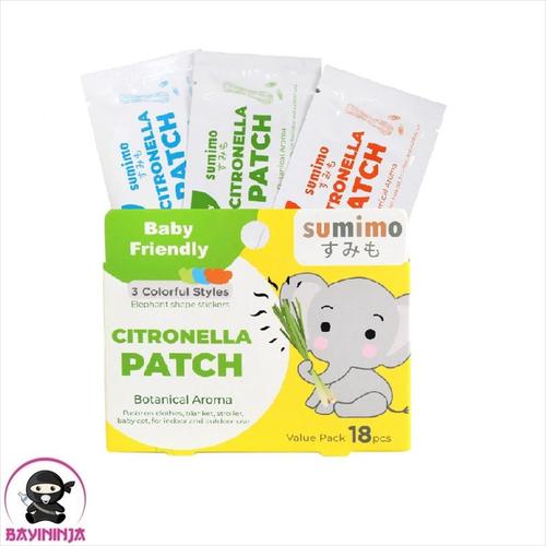 Gambar SUMIMO Citronella Patch Sticker Anti Nyamuk Bayi - 18s dari BAYININJA Jakarta Barat Tokopedia