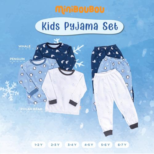 Gambar MINIBOUBOU Unisex Long Pyjama Arctic - Seal, 3L (4-5Y) dari ARDENLEON Jakarta Barat Tokopedia