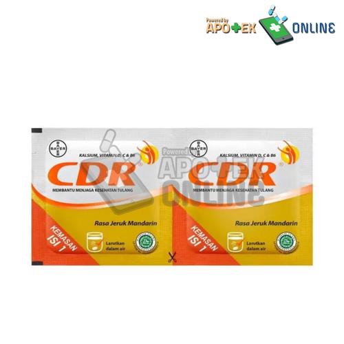 Gambar CDR JERUK MANDARIN 1 STRIP ISI 2 TABLET dari Apotek Lestari Pundong Kab. Bantul Tokopedia