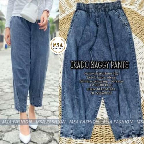 Promo Celana Ikado Baggy Pants Bahan 