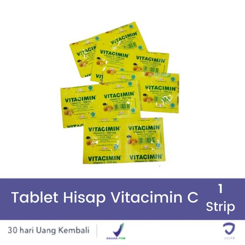 Gambar Vitacimin 500 MG Lemon 2 Tablet - Vitamin C / Daya Tahan Tubuh dari Jovee Tokopedia