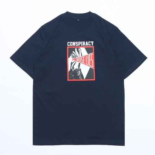 Gambar Conspiracy Tshirt Noise Lies Navy - L dari Heyho Group Indonesia Kota Tangerang Selatan Tokopedia