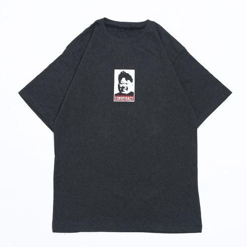 Gambar Conspiracy Tshirt Kim Jong Un Grey - M dari Heyho Group Indonesia Kota Tangerang Selatan Tokopedia