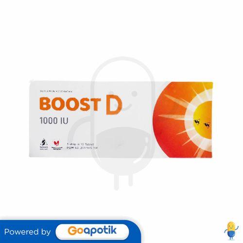 Gambar BOOST D BOX 30 TABLET dari Apotek BTJ Kab. Karawang Tokopedia