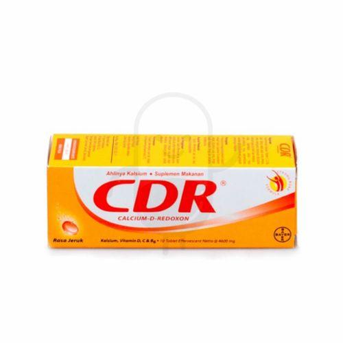 Gambar CDR EFFERVESCENT RASA JERUK 10 TABLET dari Apotek BTJ Kab. Karawang Tokopedia