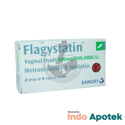 Gambar FLAGYSTATIN OVULA 5 OVULA dari Apotek Century Permata Jakarta Selatan Tokopedia