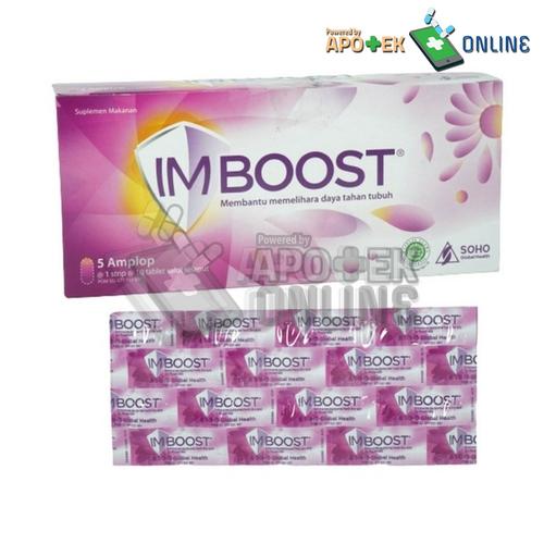 Gambar IMBOOST 1 BLISTER 10 TABLET dari Apotek Mayvin Kebayoran Lama Jakarta Selatan Tokopedia