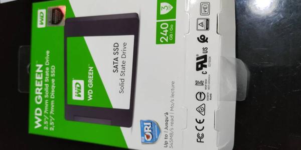 Ssd Wd Green Wds240g2g0a Sata Iii Ssd Wd Green 240gb 3d Nand