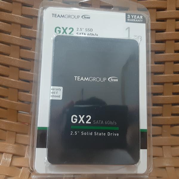 Team GX2 SSD SATA 1TB T253X2001T0C101 R 530MB/s W 480MB/s