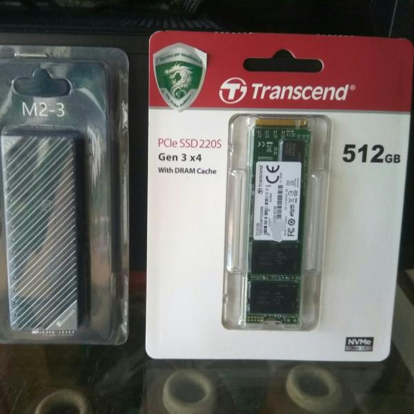 Transcend TS512GMTE220S NVMe PCIe Gen3 x4 512GB