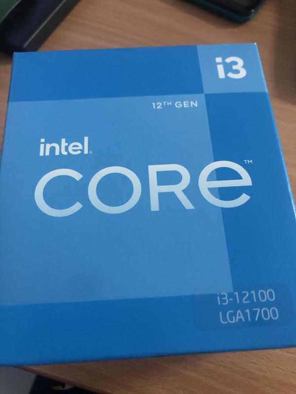Intel Core i3-12100 LGA1700 CPU + クーラー intel CPU Core i3