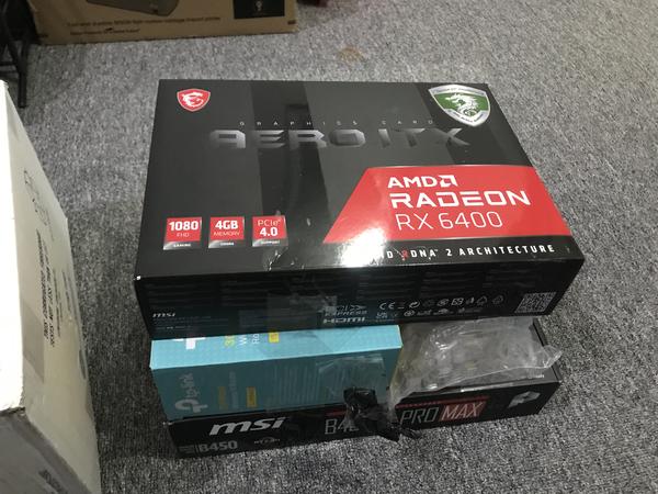 人気！MSI Radeon RX6400 AERO ITX 4G S1 Maxsun GeForce RTX 3060 Ti