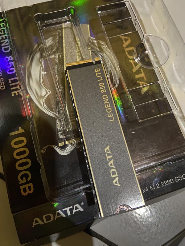 ADATA LEGEND 850 Lite 1TB NVME PCIe Gen4x4 - R 5000MB/S W 3200MB/S