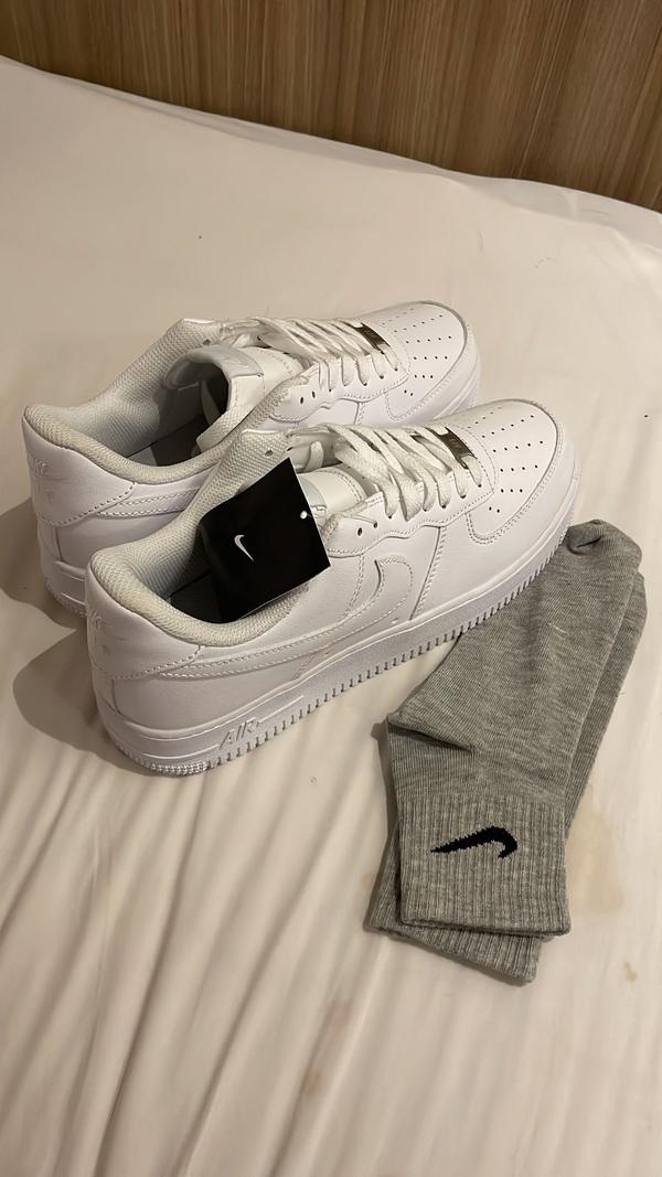 Mens Nike Nike Air Force One Finish Line Photon Dust Mens '