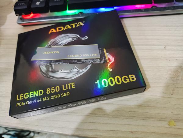 ADATA LEGEND 850 Lite 1TB NVME PCIe Gen4x4 - R 5000MB/S W 3200MB/S