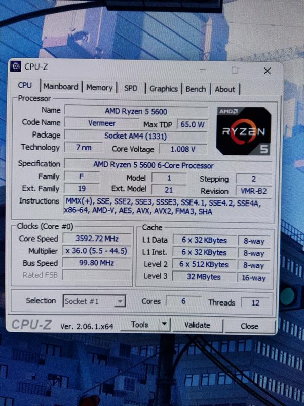 新品未開封 AMD Ryzen 5 5600 6コア12スレッド（新品未開封 透る