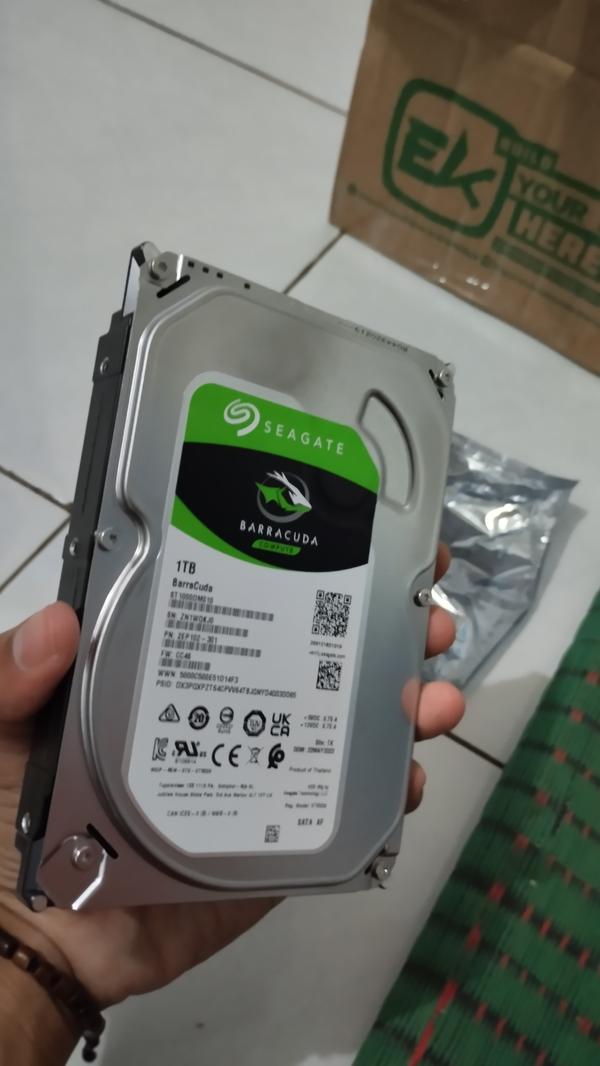 Seagate 1TB SATA3 BarraCuda Series Enterkomputer Toko