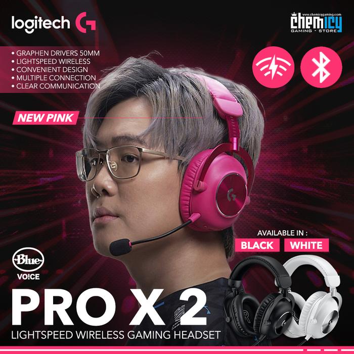 Logitech G Pro X 2 Lightspeed Wireless Bluetooth Gaming Headset