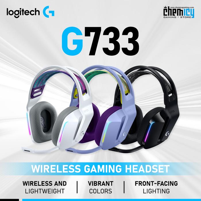 Logitech G733 Lightspeed Wireless Ultra Lightweight RGB Gaming Headset
