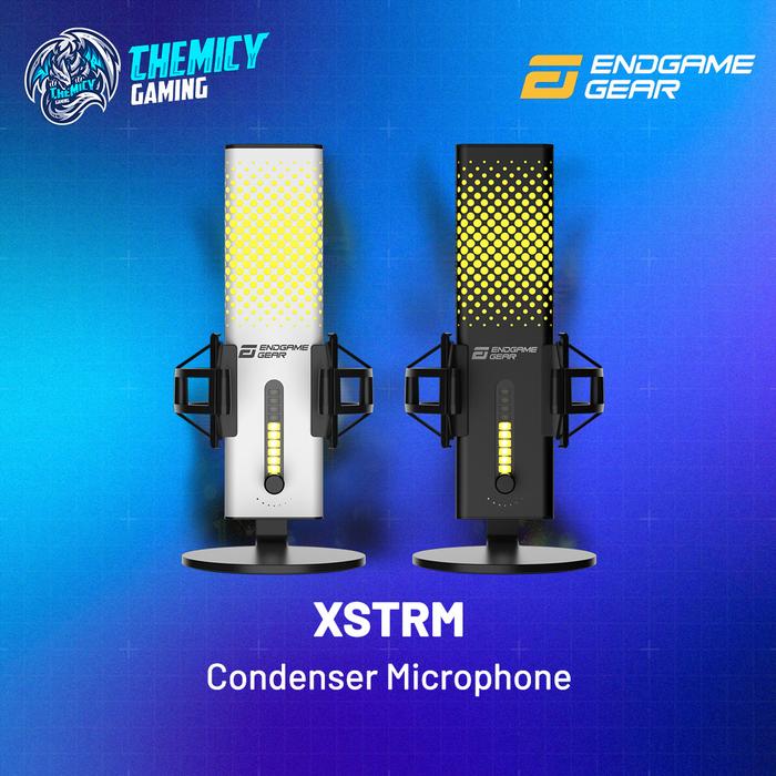 Endgame Gear XSTRM RGB USB Condenser Gaming Microphone For Live Streaming Podcast