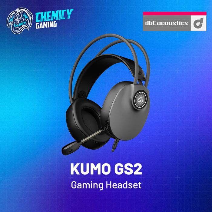 dbE Kumo GS2 7.1 Virtual Surround Sound Multiplatform Gaming Headphone Headset with Microphone