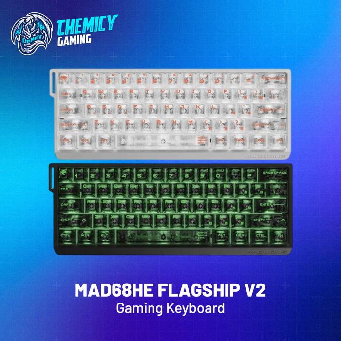 FGG Madlions MAD68HE | MAD68-HE V2 Flagship Hall Effect Rapid Trigger Magnetic Gaming Keyboard