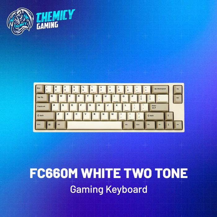 Leopold FC660M BT Bluetooth White 2 Tone PD Mechanical Gaming Keyboard