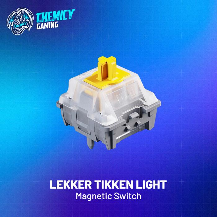 Wooting Lekker Tikken Light Analog Hall Effect Magnetic Switch for Gaming Rapid Trigger Keyboard