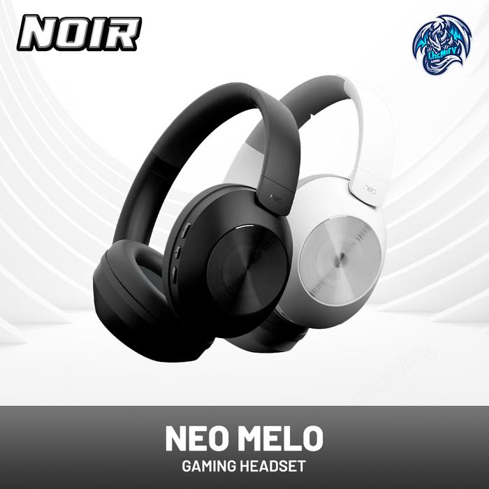 Noir Neo Melo Foldable Wireless Bluetooth Gaming Headphone with Microphone