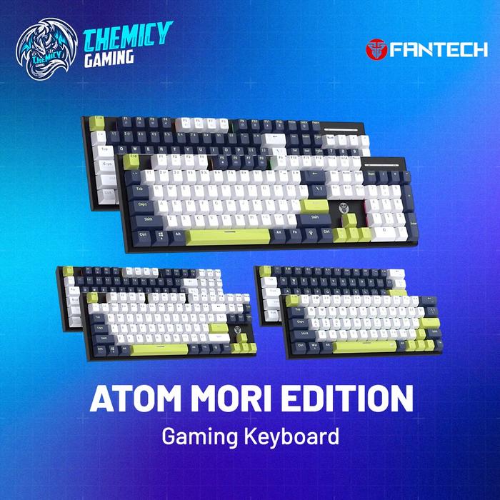 Fantech ATOM63 / ATOM 63 MK874 / MK-874 Mori / Mori V2 Series RGB Hotswappable Mechanical Gaming Keyboard